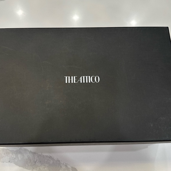 The Attico Black Embellished Heels - Picture 6 of 7